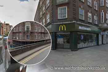 Former Watford High Street McDonald's unit marketed