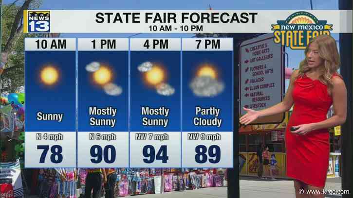 Hot weekend with more rain chances around New Mexico