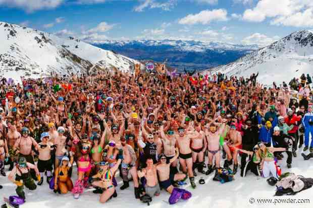 1,500+ Skiers In Bating Suits Set Alleged World Record At The Party Of The Year