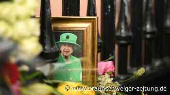 Gedenken am ersten Todestag der Queen