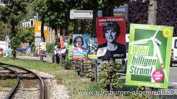 Wahlplakate in der Schaezlerstraße beschädigt