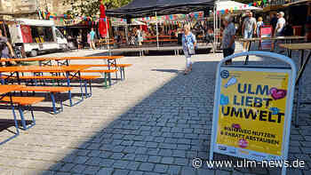 Traumwetter im Spätsommer: Streetfood-Markt "Unter Ulmern" gut besucht