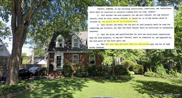 A restrictive covenant used to block a duplex also barred non-white people from buying or renting it