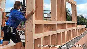 Junge Calwerin in einer Männerdomäne: So läuft die Ausbildung zur Zimmerin