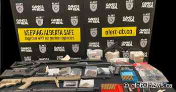 Multiple guns, 1,200 rounds of ammo seized in Fort McMurray: ALERT