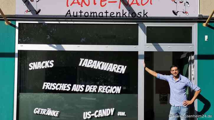 Automatisch satt bei „Tante Nadi“: Traunsteins erster Automatenkiosk eröffnet