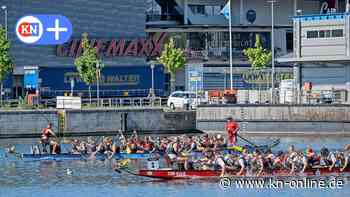 Drachenbootrennen in Kiel: Schul-Cup an der Hörn