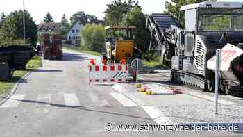 Verkehr in Bad Liebenzell: Ab Dienstag ist der Abschnitt wieder frei