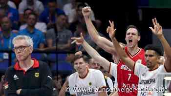 Deutsche Basketballer nach Sieg über USA erstmals im WM-Finale