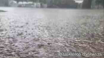 Saskatoon marks completion of new 'dry' pond to combat basement flooding