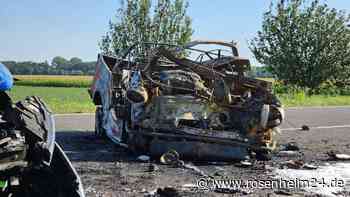 Drei Tote bei Frontalzusammenstoß bei Leipzig