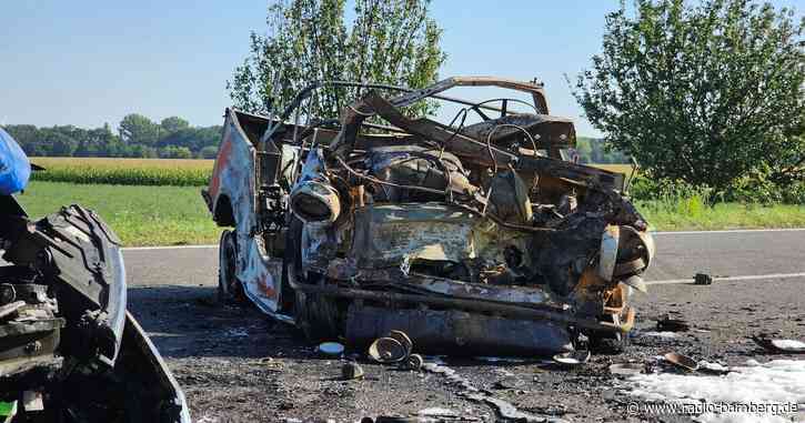 Drei Tote bei Frontalzusammenstoß bei Leipzig
