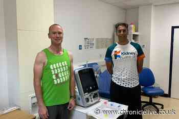 Durham dialysis patient to take on the Great North Run - alongside his hospital consultant