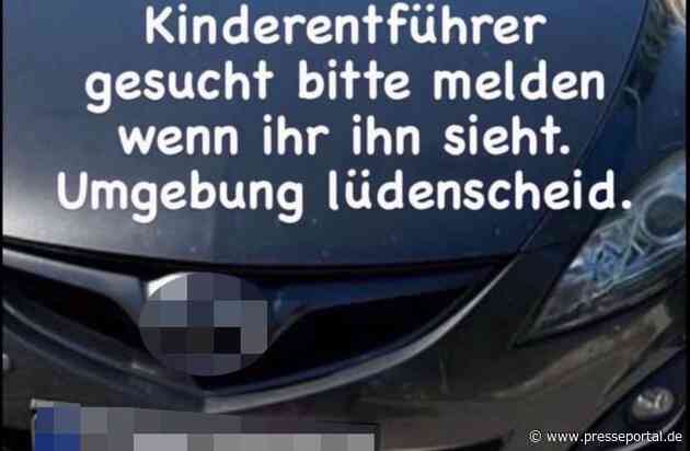 POL-MK: Fake-News in den sozialen Medien zu mutmaßlichem Pädophilen in Lüdenscheid