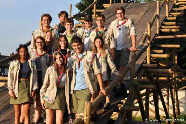 Hamse scouts vieren zestigste verjaardag met mooi feestprogramma op startdag
