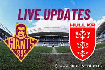 Huddersfield Giants v Hull KR LIVE: Second half action as Rovers hold narrow lead