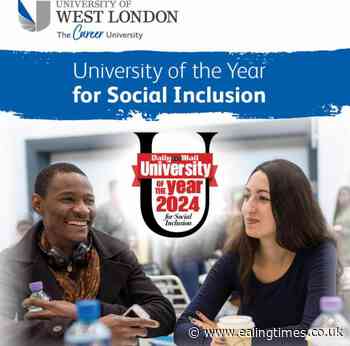 Ealing's university lauded for its inclusive record