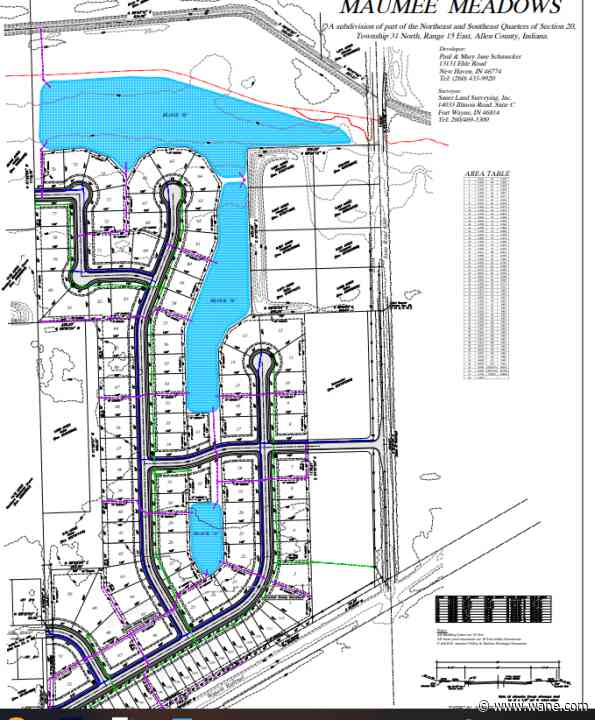 Maumee Meadows, a new housing subdivision proposed for Woodburn