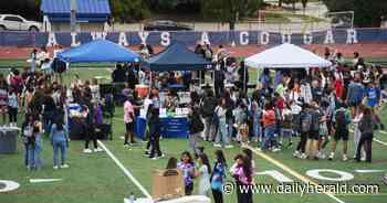 Conant students engage in lunchtime walkathon promoting mental health