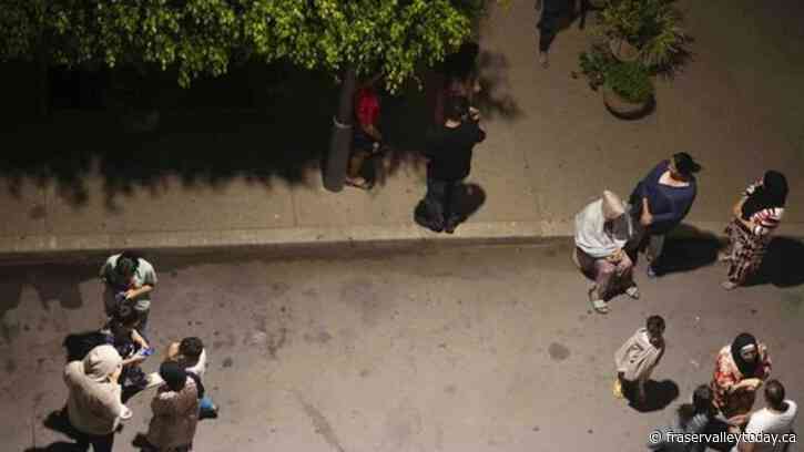 Powerful earthquake strikes Morocco, damaging some buildings and sending people into the streets