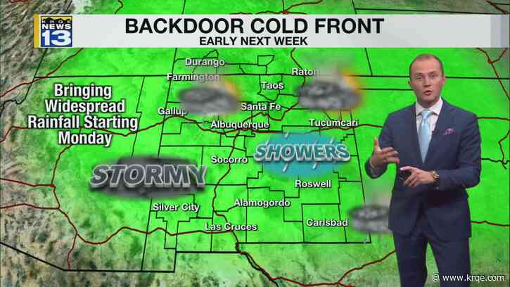 A taste of fall is on the way with rain and cooler temperatures