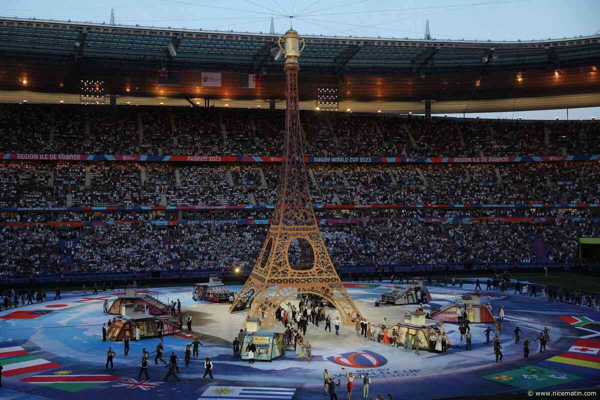 Bal musette, Patrouille de France, Bibi envolé: les cinq images à retenir de la cérémonie d'ouverture de la Coupe du Monde de rugby