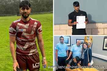 Nelson teenager Hamza Butt signs pro for Wigan Warriors