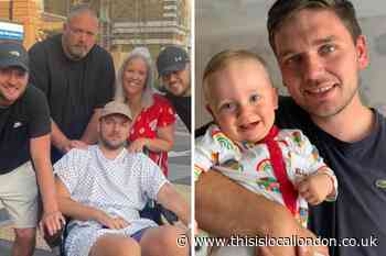 Crayford dad's brain tumour misdiagnosed as appendicitis