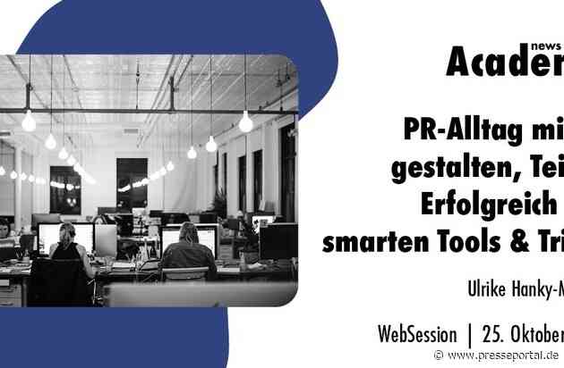 PR-Alltag mit KI gestalten, Teil 2: Erfolgreich mit smarten Tools & Tricks / Ein Online-Seminar der news aktuell Academy