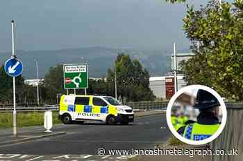 Burnley: M65 junction 9 slip road closed due to crash