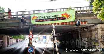 IAA-Proteste: Symbolische Hausbesetzung und Straßenblockade