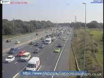'Severe' delays on M6 between J32 and J33 in Preston