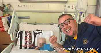 Dad of Wallsend boy with 'rare of rarest cancers' to take on Great North Run