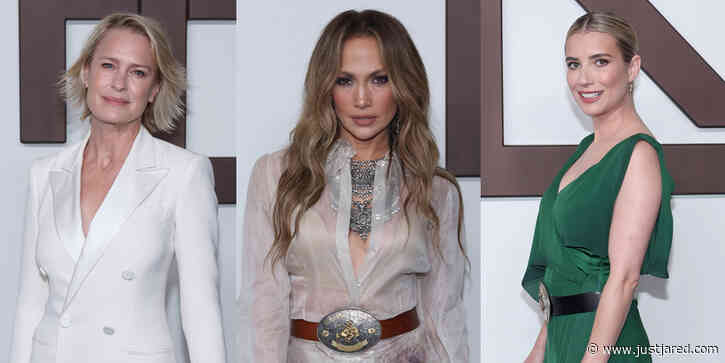 Jennifer Lopez Goes Western With Look For Ralph Lauren's New York Fashion Week Show