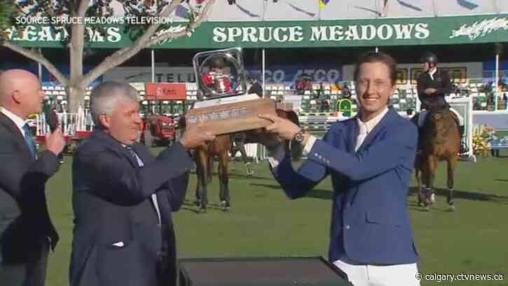 Martin Fuchs takes home first in Tourmaline Oil Cup at Spruce Meadows