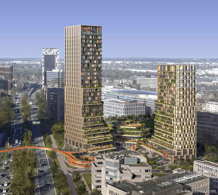 UNStudio Wins Competition for a Lively and Sustainable Mixed-Use Development in Düsseldorf