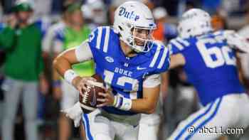 No. 21 Duke aims to follow Clemson upset with a short-week win against FCS foe Lafayette