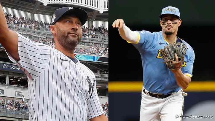 Brewers shortstop doesn't hold back excitement after meeting childhood hero Derek Jeter