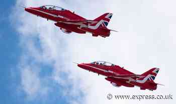 Red Arrows forced to respond after fury over cancelling UK air show display at last minute