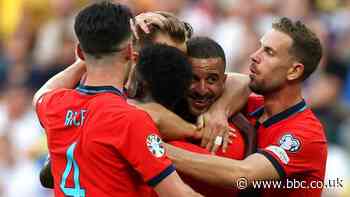 Ukraine 1-1 England: Kyle Walker's first international goal earns a point in Euro 2024 qualifier