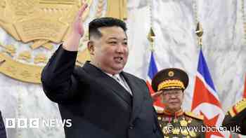 Kim Jong Un marks North Korea's anniversary with parade
