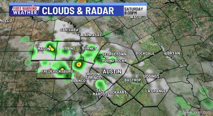 Stretch of cooler, wetter weather ahead