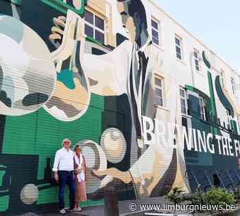 Bocholt: Opening muurschildering brouwerij Martens