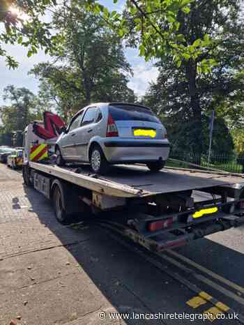 Citroen C3 seized in Burnley as driver was uninsured
