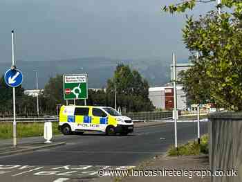 Burnley: Driver dies after car overturns and catches fire