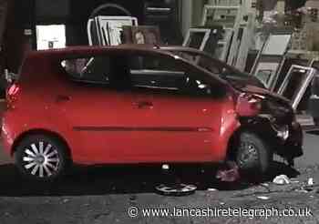 Blackburn crash causes significant damage to two cars