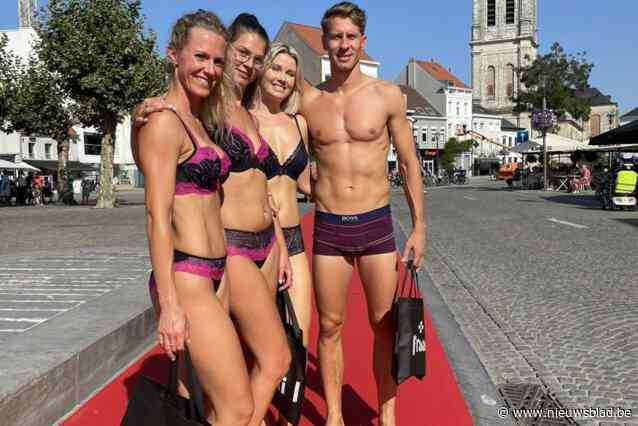 Wintermode voorgesteld in tropische temperaturen