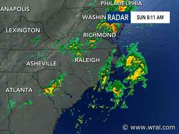 Sunday afternoon brings chance of showers ahead of cooler temps next week