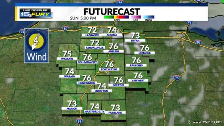 Fog continues to lift on this seasonable Sunday