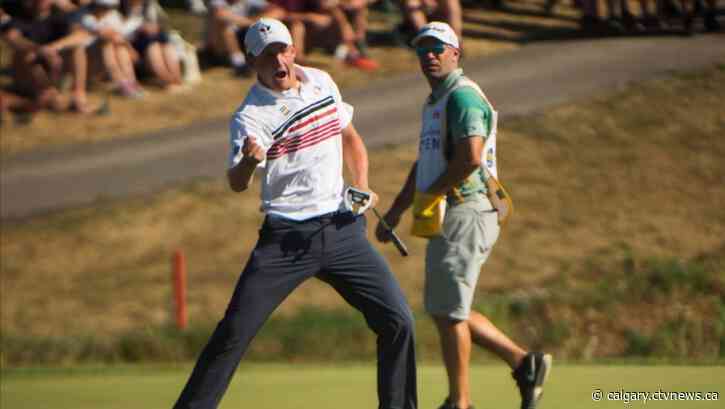 Former Calgarian Jared du Toit within striking distance of leaders after sizzling 64 at Fortinet Cup Championship